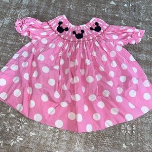 Smocked Minnie Mouse Dress